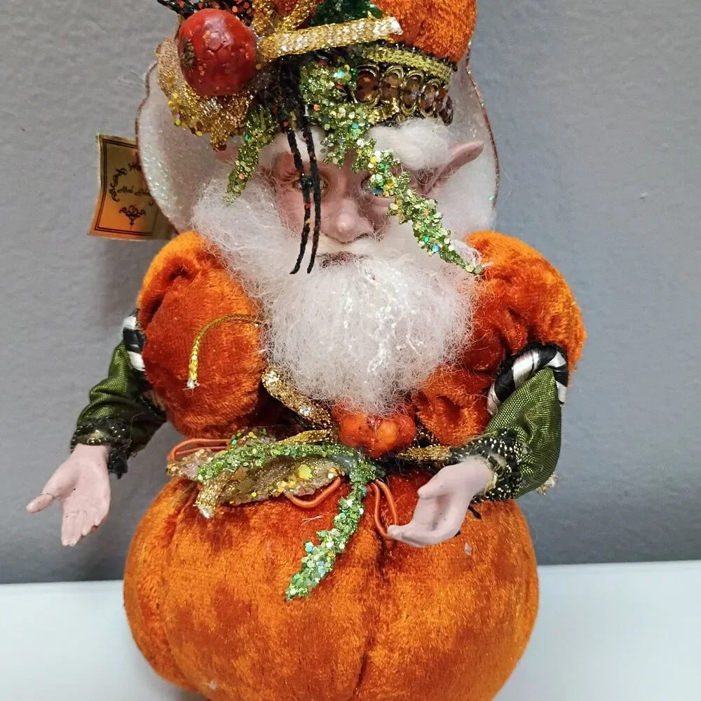 Mark Roberts Pumpkin Fairy Fall Autumn Halloween Thanksgiving Party Posable
